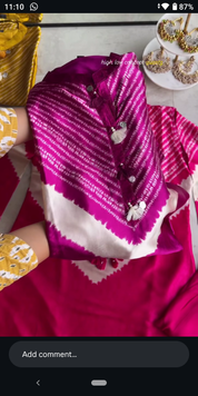 Suhana Bandhani Print Kurti And Pant Set