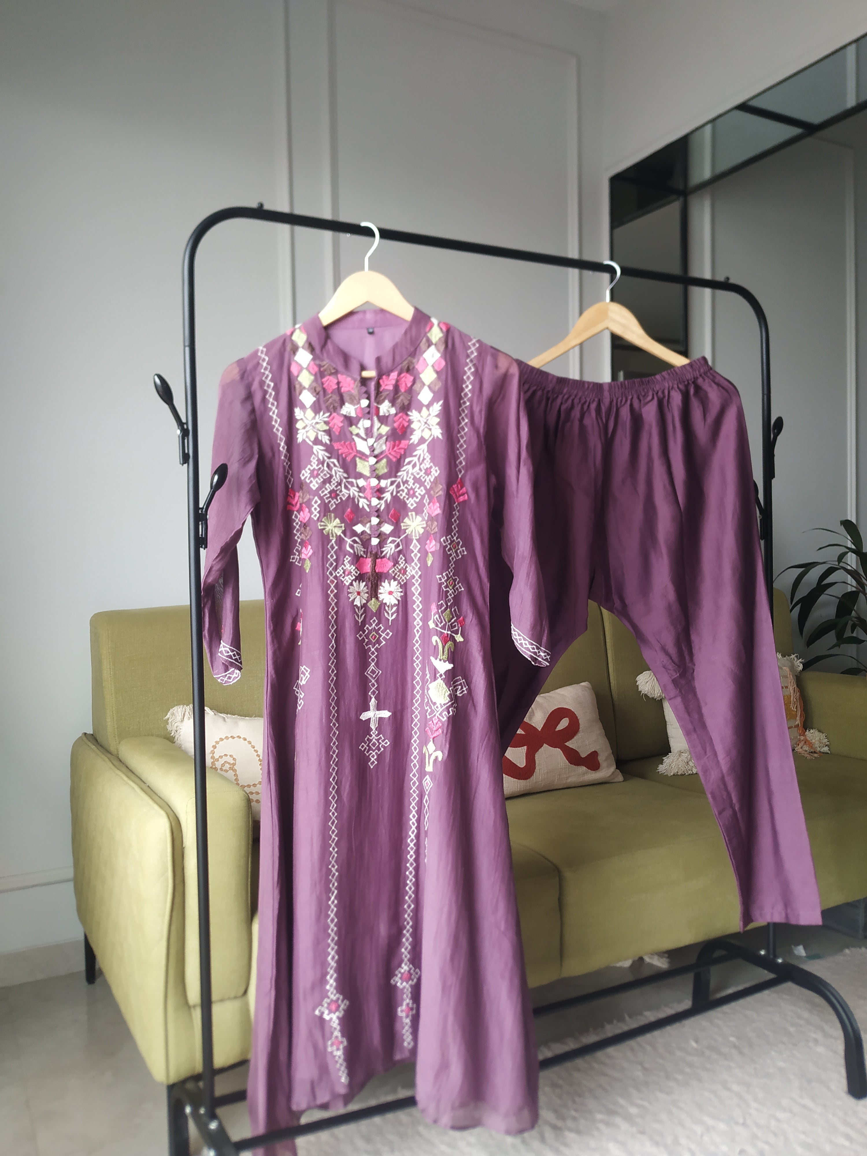Ria Mul Chanderi Dress