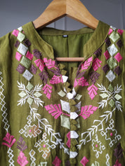 Ria Mul Chanderi Dress