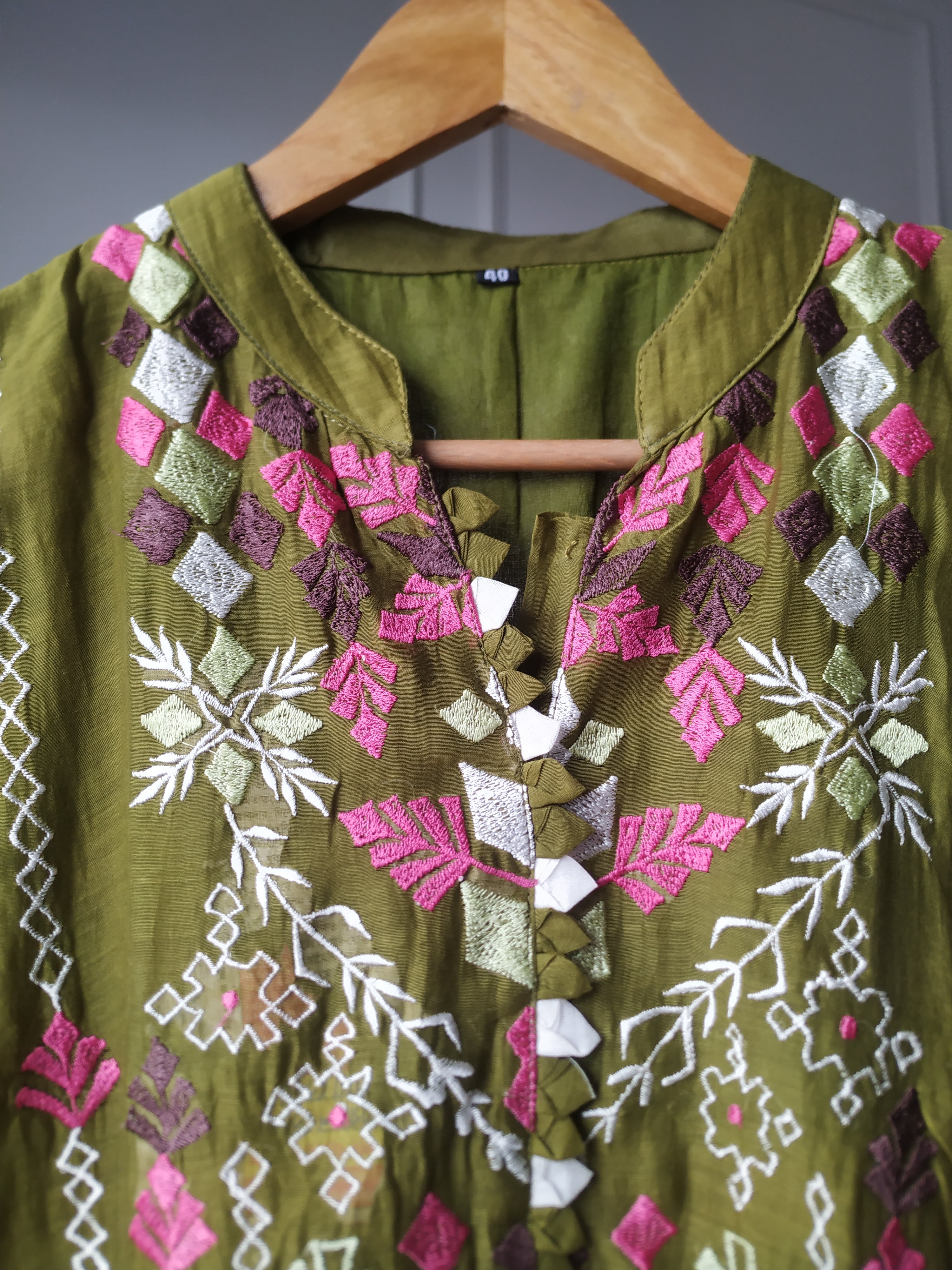 Ria Mul Chanderi Dress