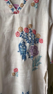 Sheenam Flower Embroided Dress