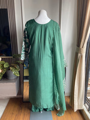 Shilpa Russian silk heavy sleeve Set