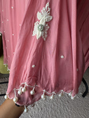 Kashish dangling pearl detailing dress with tulip pants