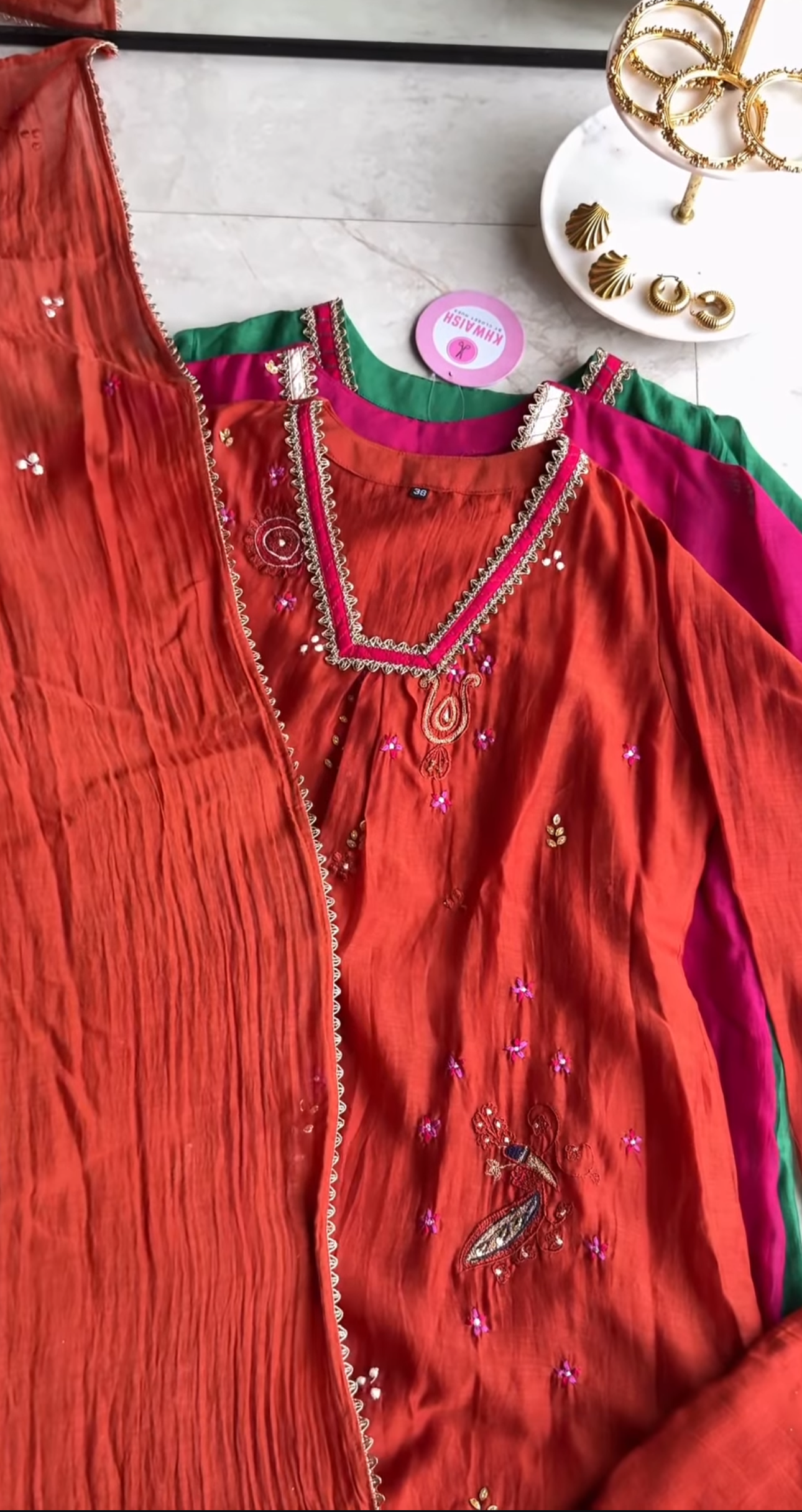 Tejaswini Box Neck Dress