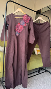 Unnati Embroided Cotton Dress