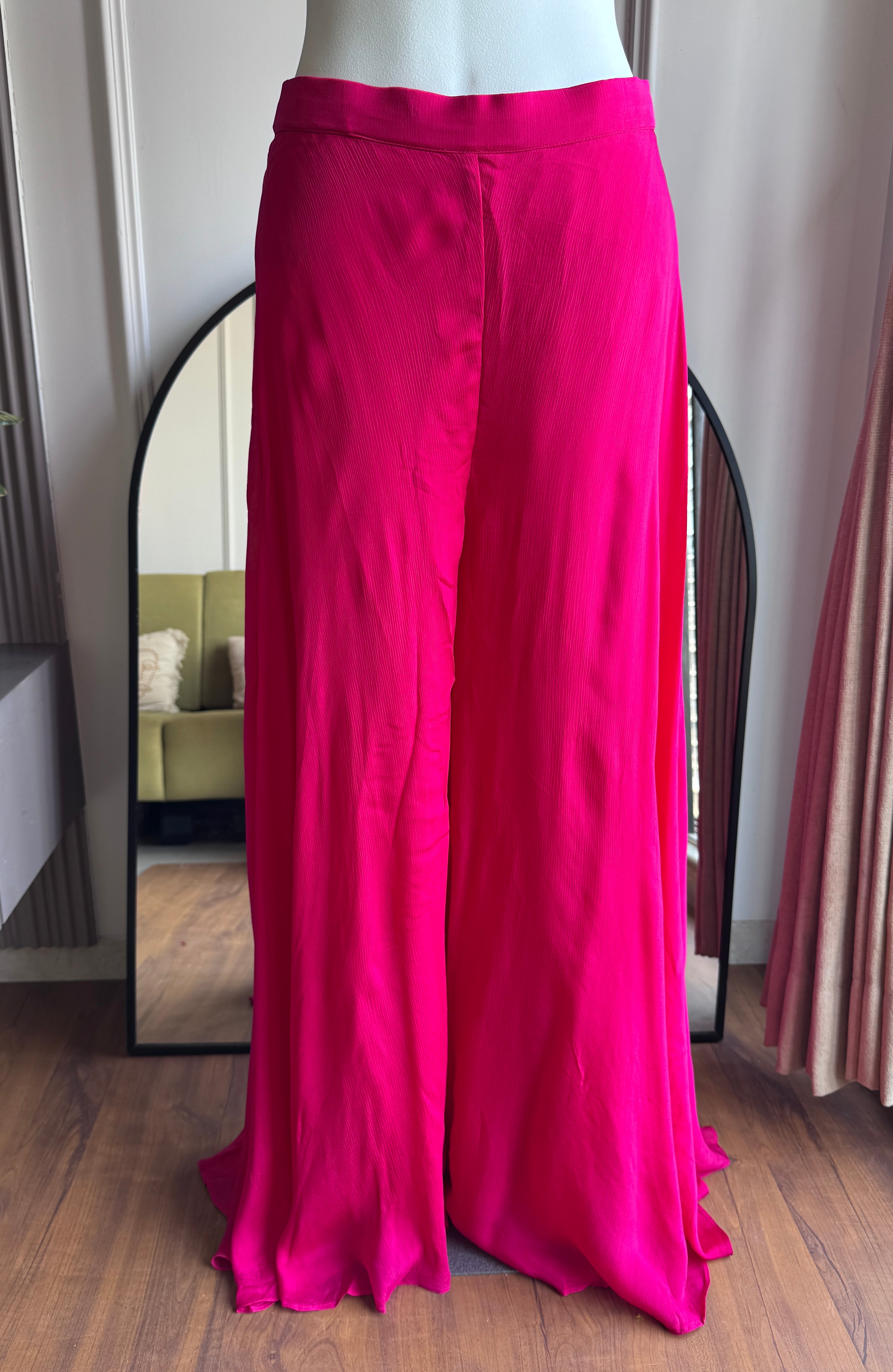 Sweta Handwork Coord Set- Pink (Make to Order)