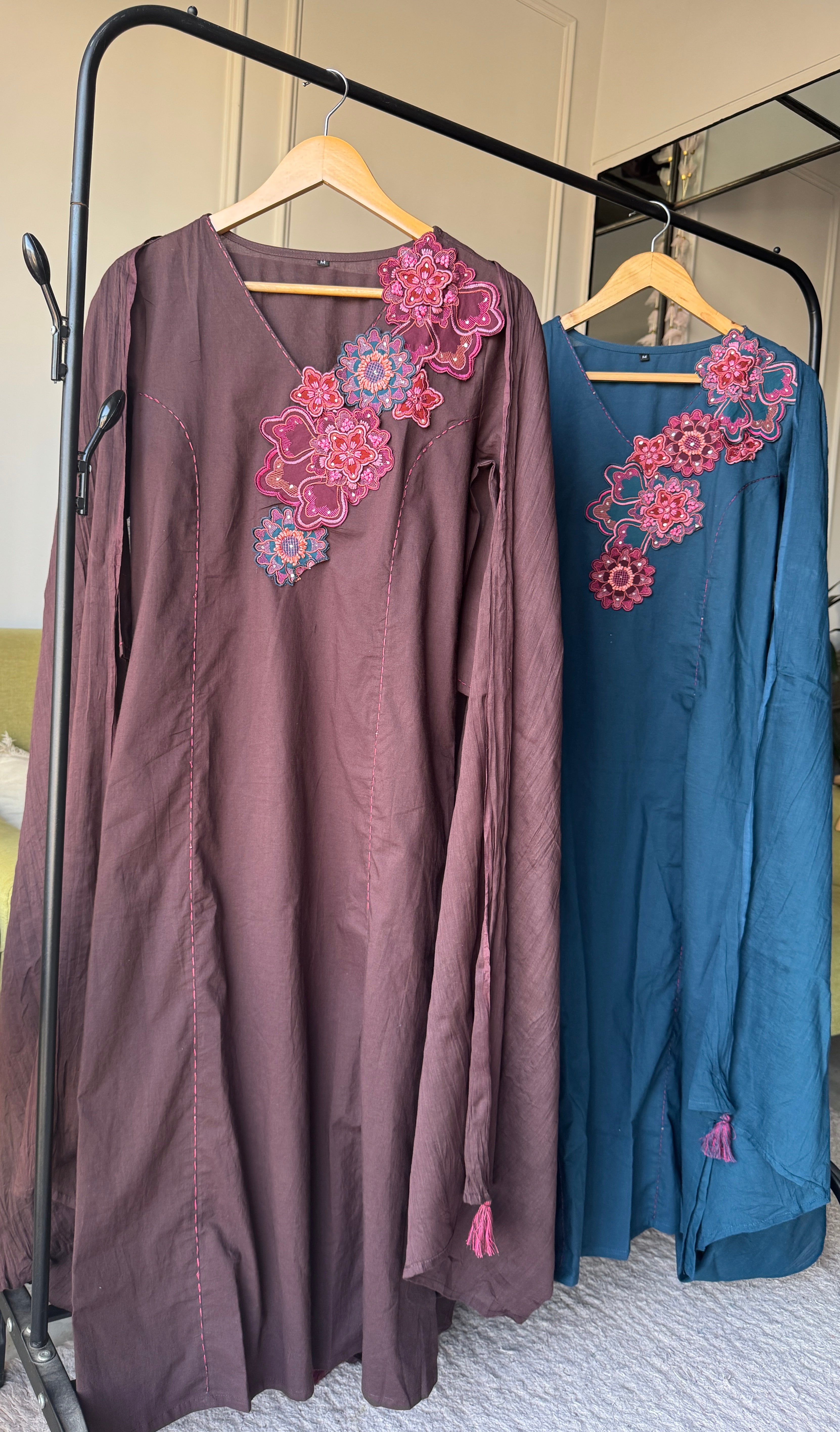 Unnati Embroided Cotton Dress