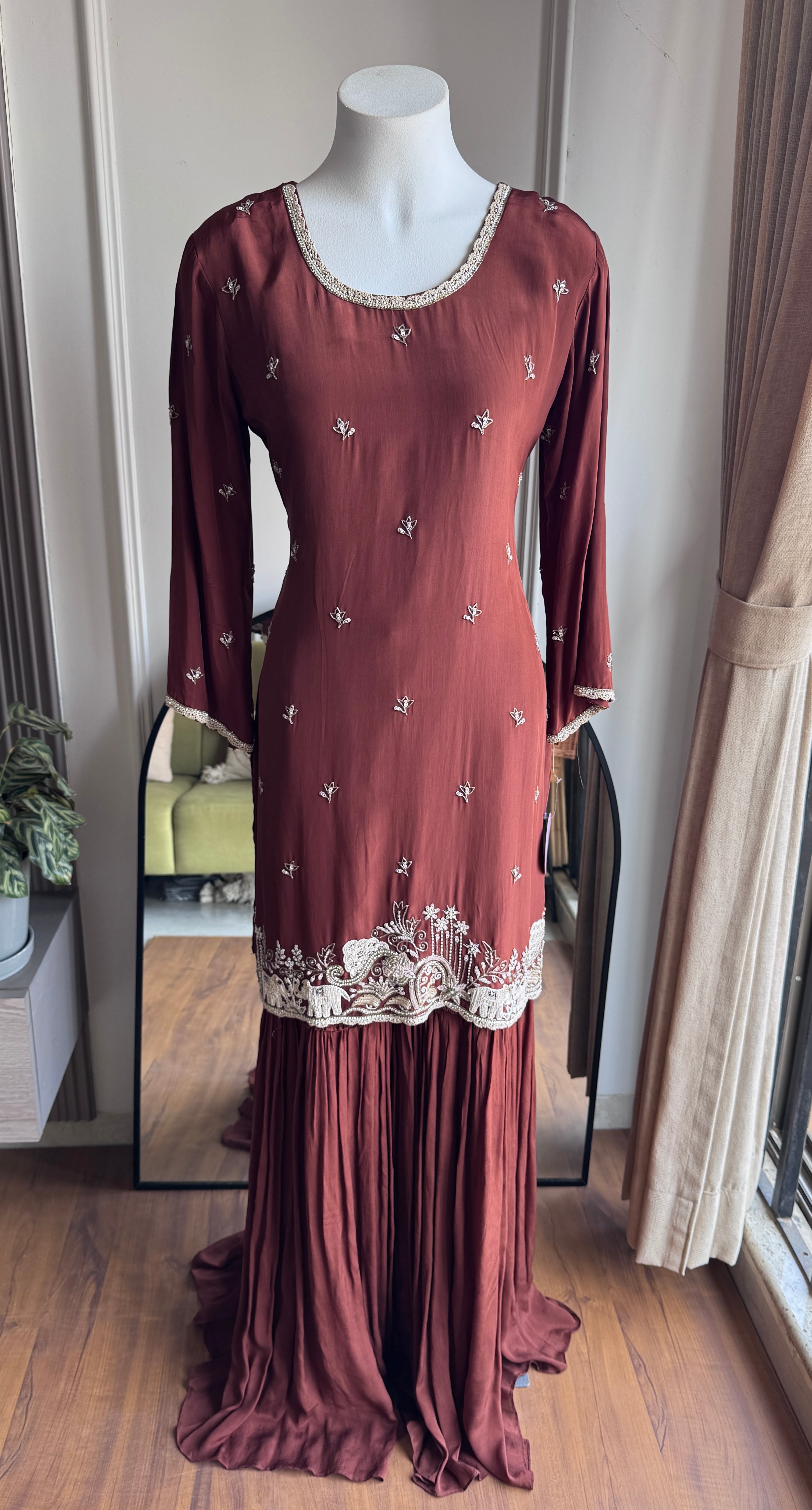Minal Full Handwork Sharara Set