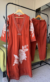 Aakriti Embroided Cotton Dress