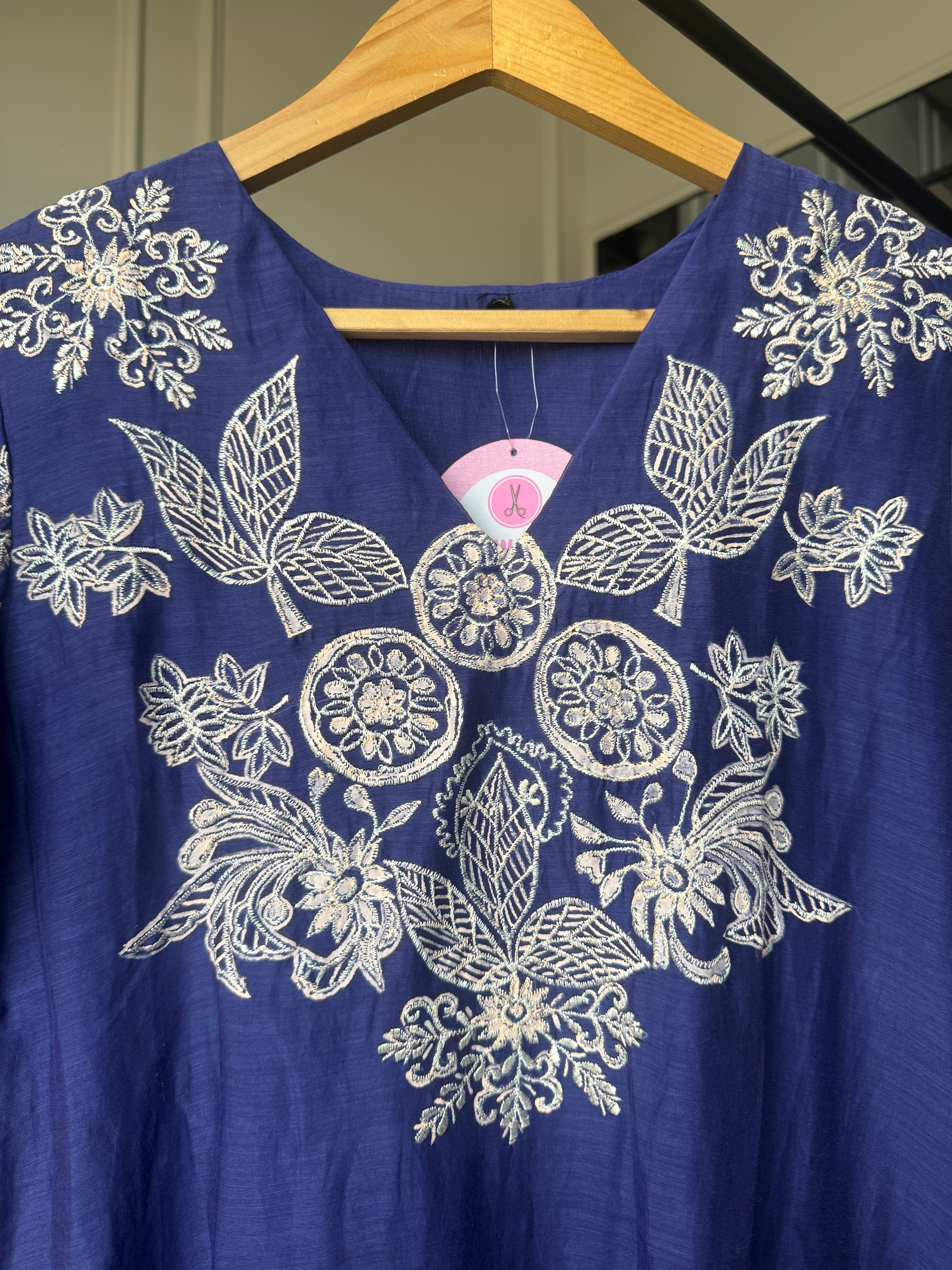 Varsha Mul Chanderi Embroided Dress