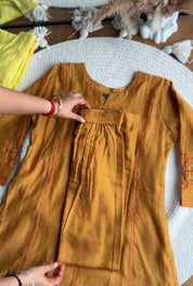 Samiksha Mul Chanderi Dress-