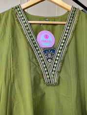 Sneha V Anarkali Dress- Green