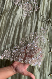 Chandni Hand Work Coords- Pastel Green