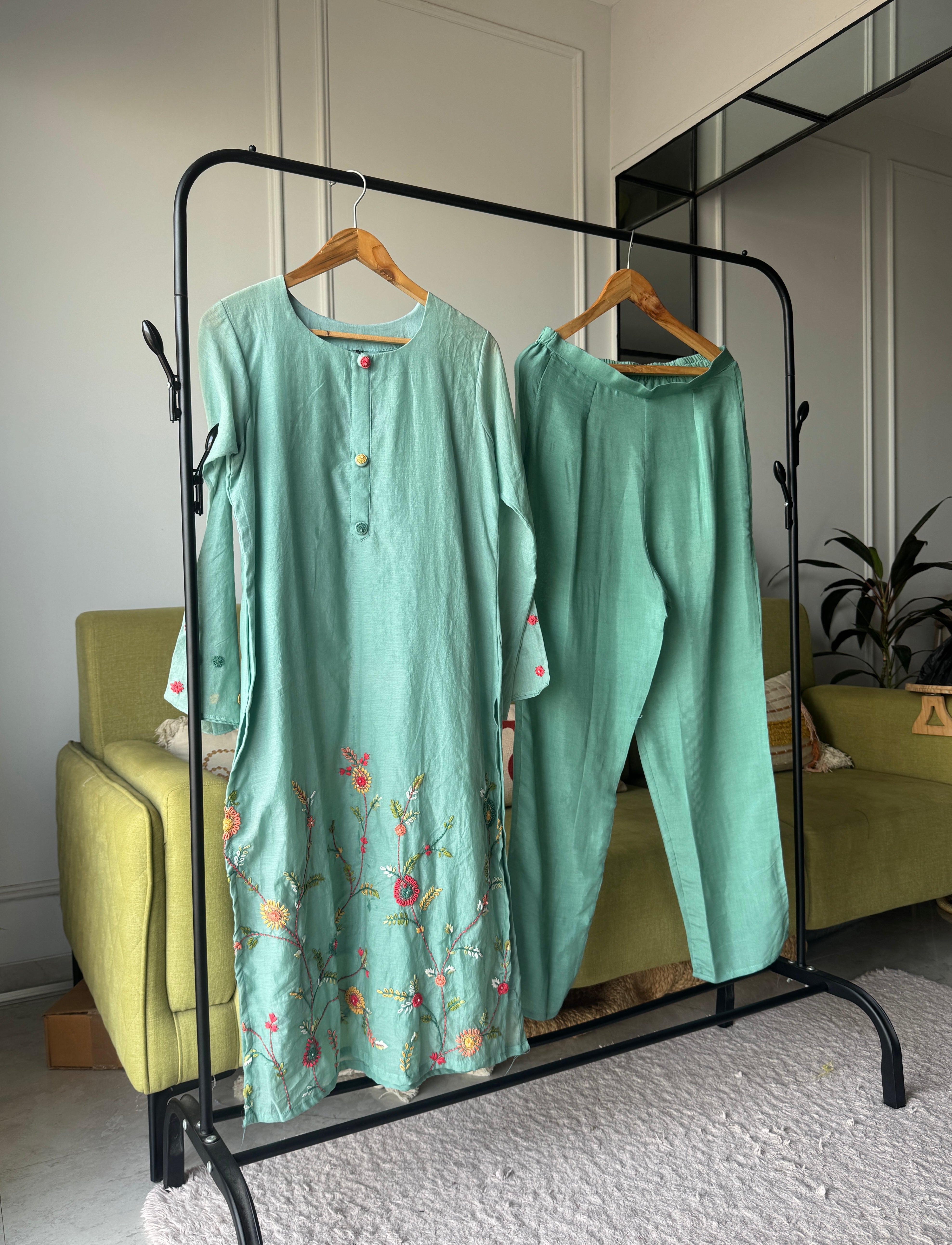 Usha Embroided Dress