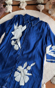 Patchwork Coord set- Blue
