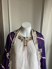 Heer Leheriya hand work cape plazo coord set