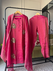 Swara tissue organza dress