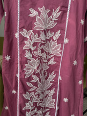 Neelam Cotton Embroided Drees