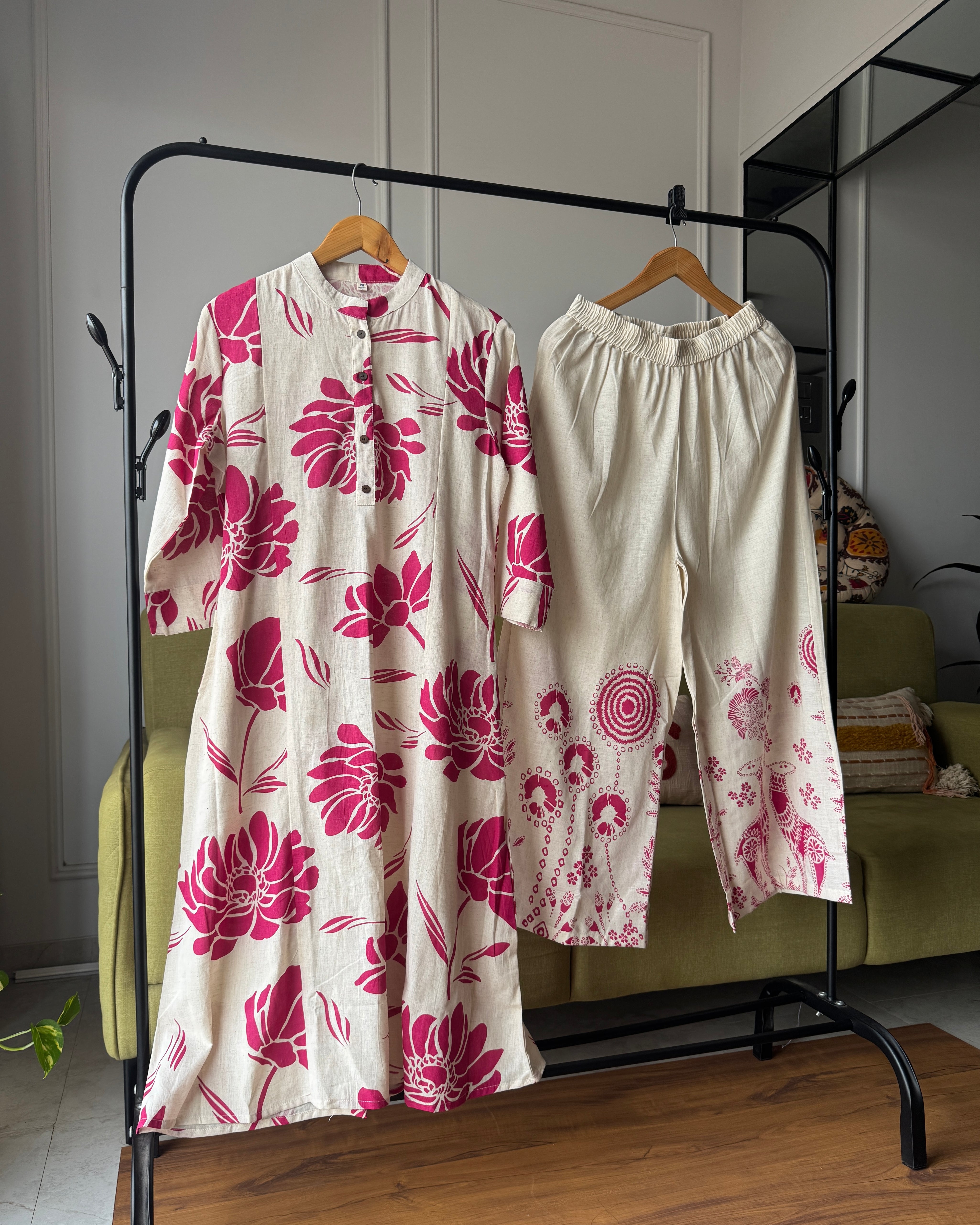 Jenisha Aline Kurti and palazzo
