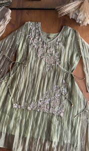 Chandni Hand Work Coords- Pastel Green
