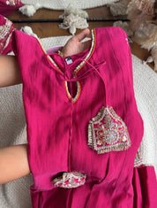 Priyanka Anarkali dress- Pink