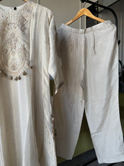 Prapti Tissue Zari Work Dress