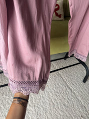 Ayushi Mul Chanderi  Embroided Coord Set