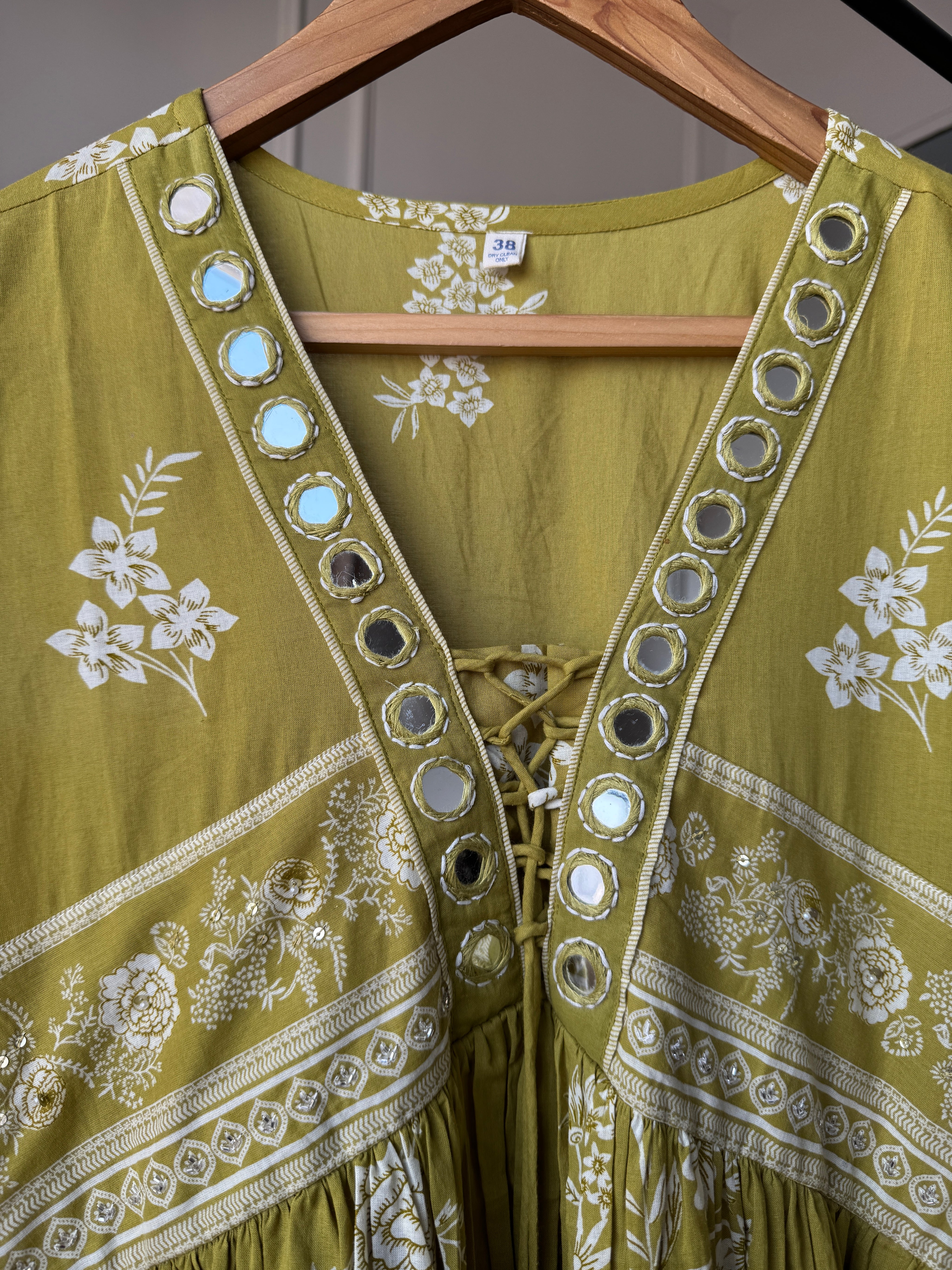 Ritika Mirror Work Anarkali Dress