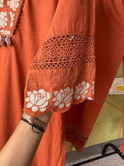 Monika Flower Embroided Dress