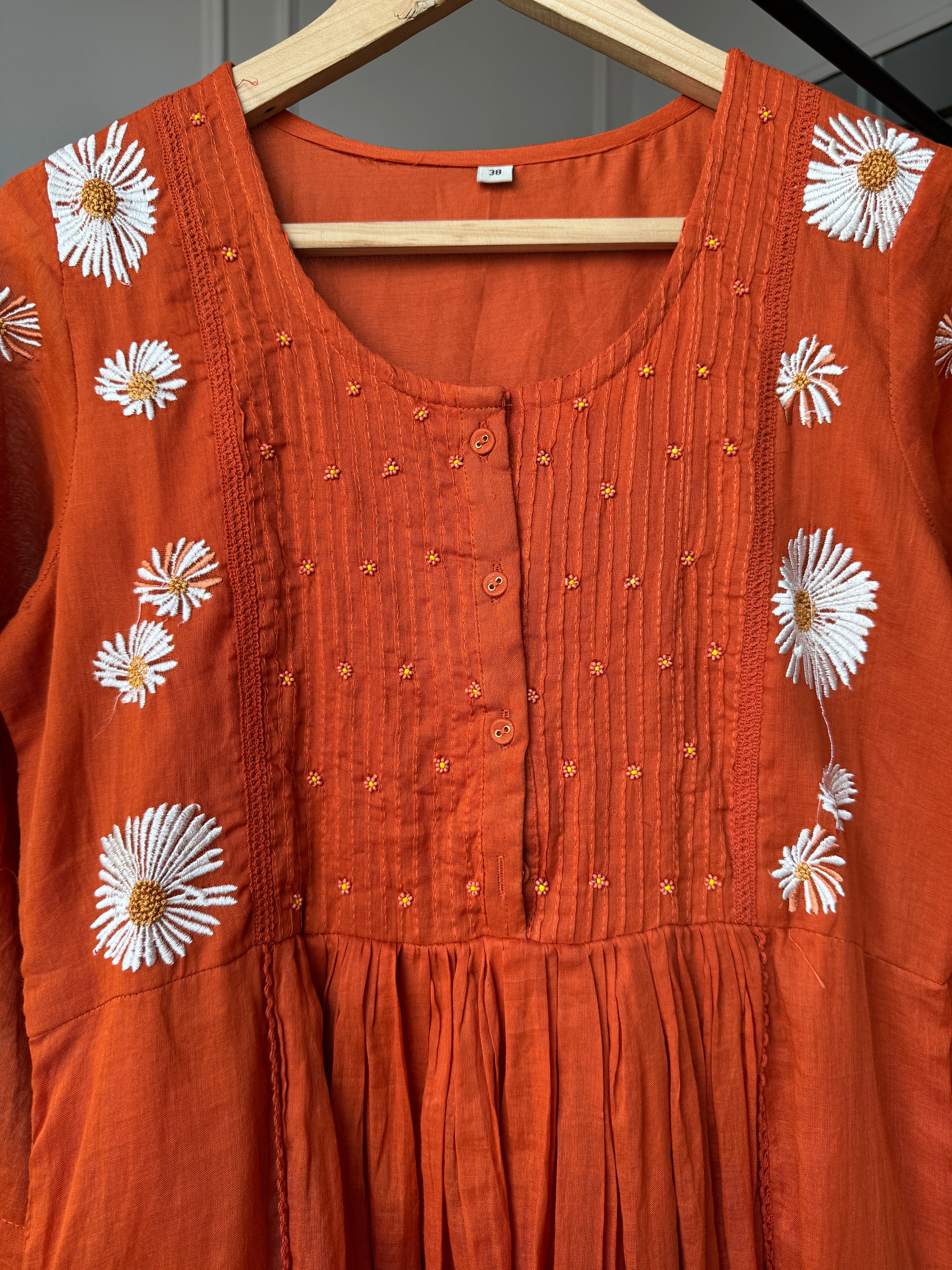 Priyal Mul Cotton Dress