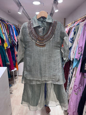 Maitri Three Piece Coords (Preorder 7-10 days) - Powder Green