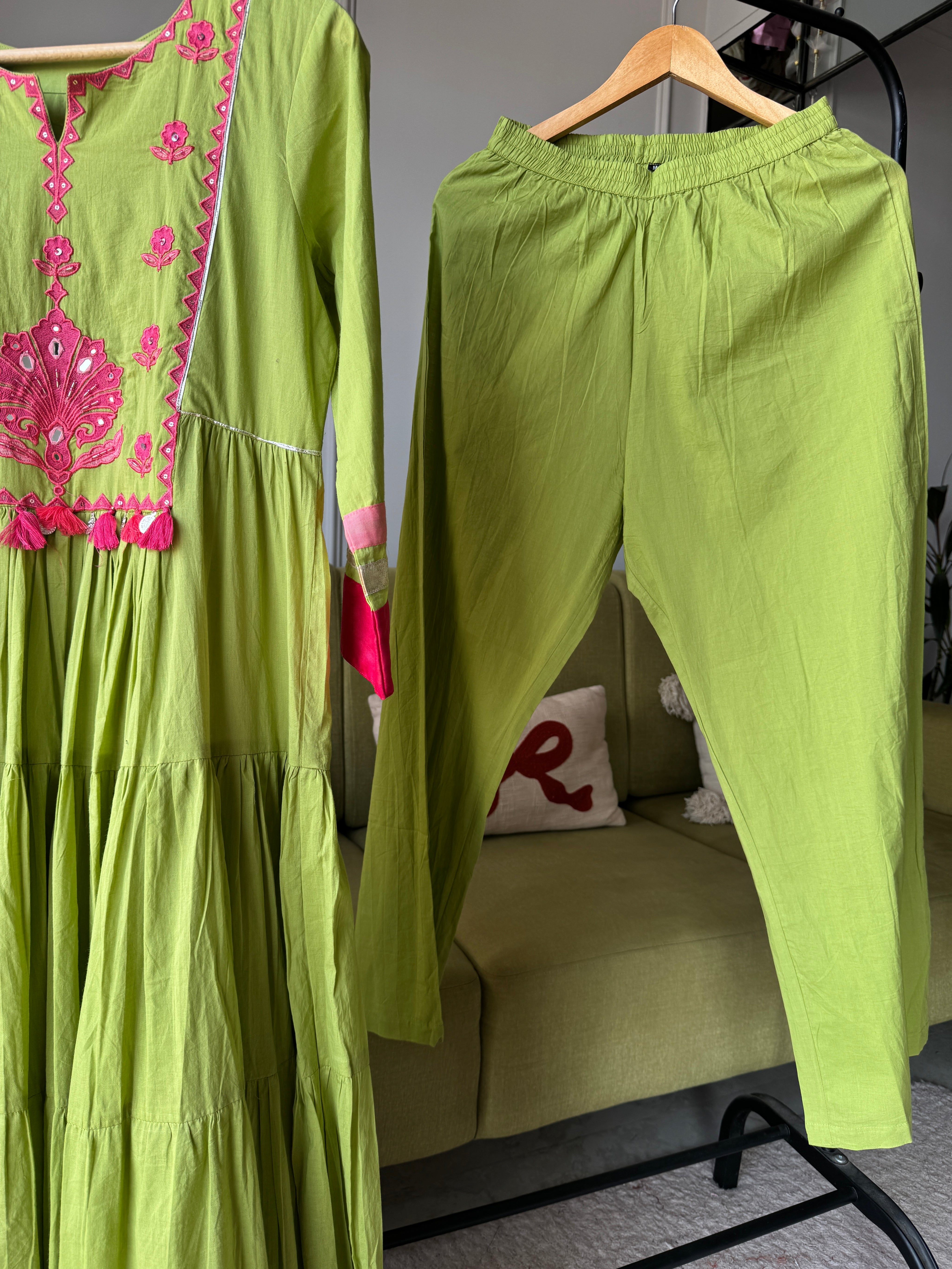 Avni Boho Style Cotton Anarkali