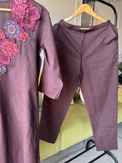 Unnati Embroided Cotton Dress