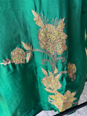Hetal Handwork Dress- Green