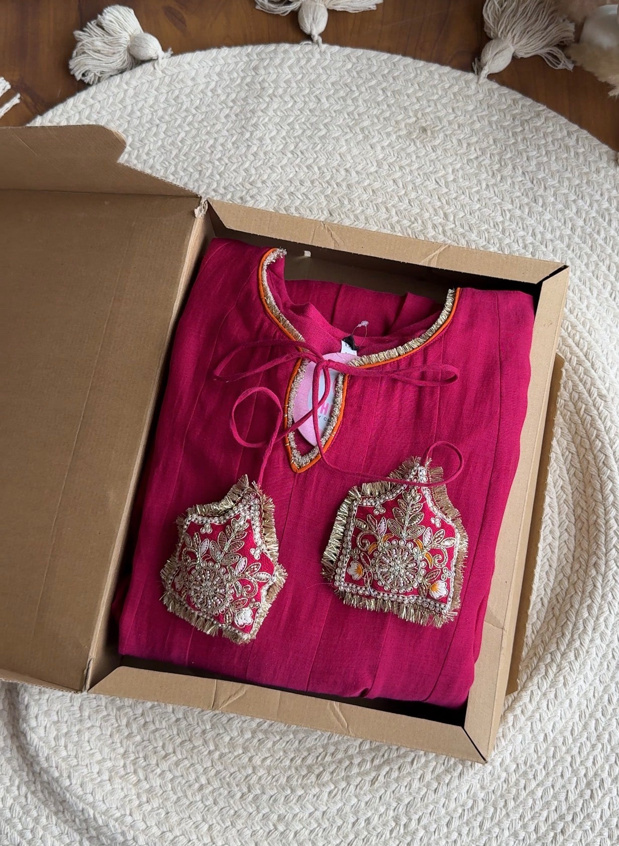 Priyanka Anarkali dress- Pink
