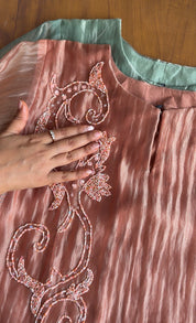 Nisha Handwork Coords- Mint Green