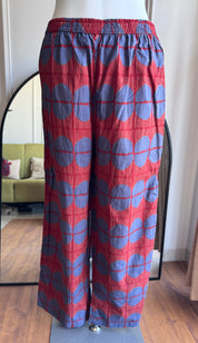 Ravina Abstract Cotton Coords - Maroon