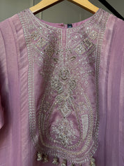 Prapti Tissue Zari Work Dress