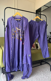 Saheli anghrakha hand work dress
