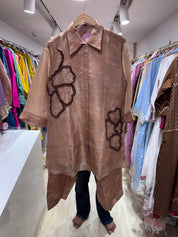 Applique Coord set - Brown