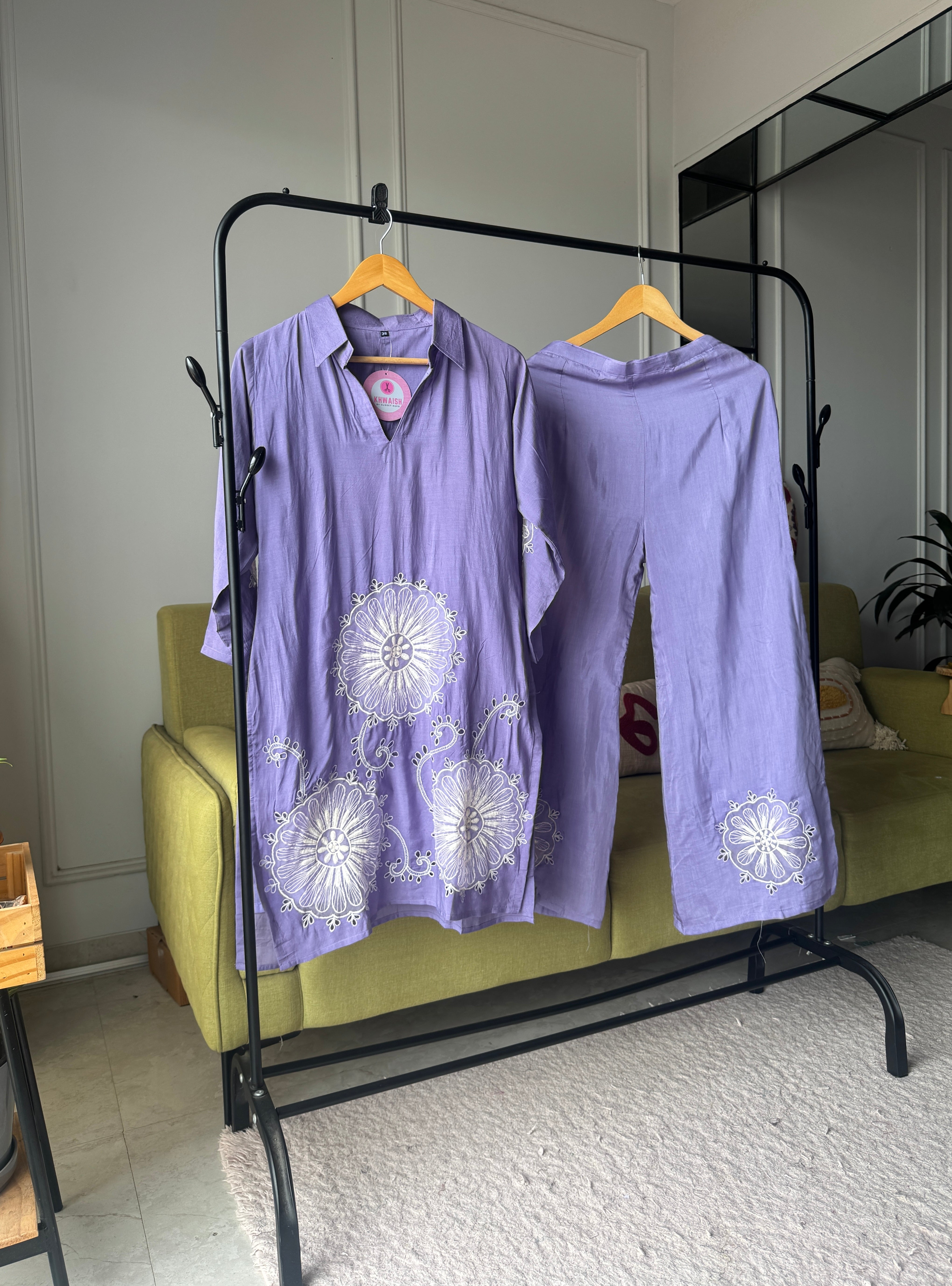 Paridhi Silk Patchwork Coord Set