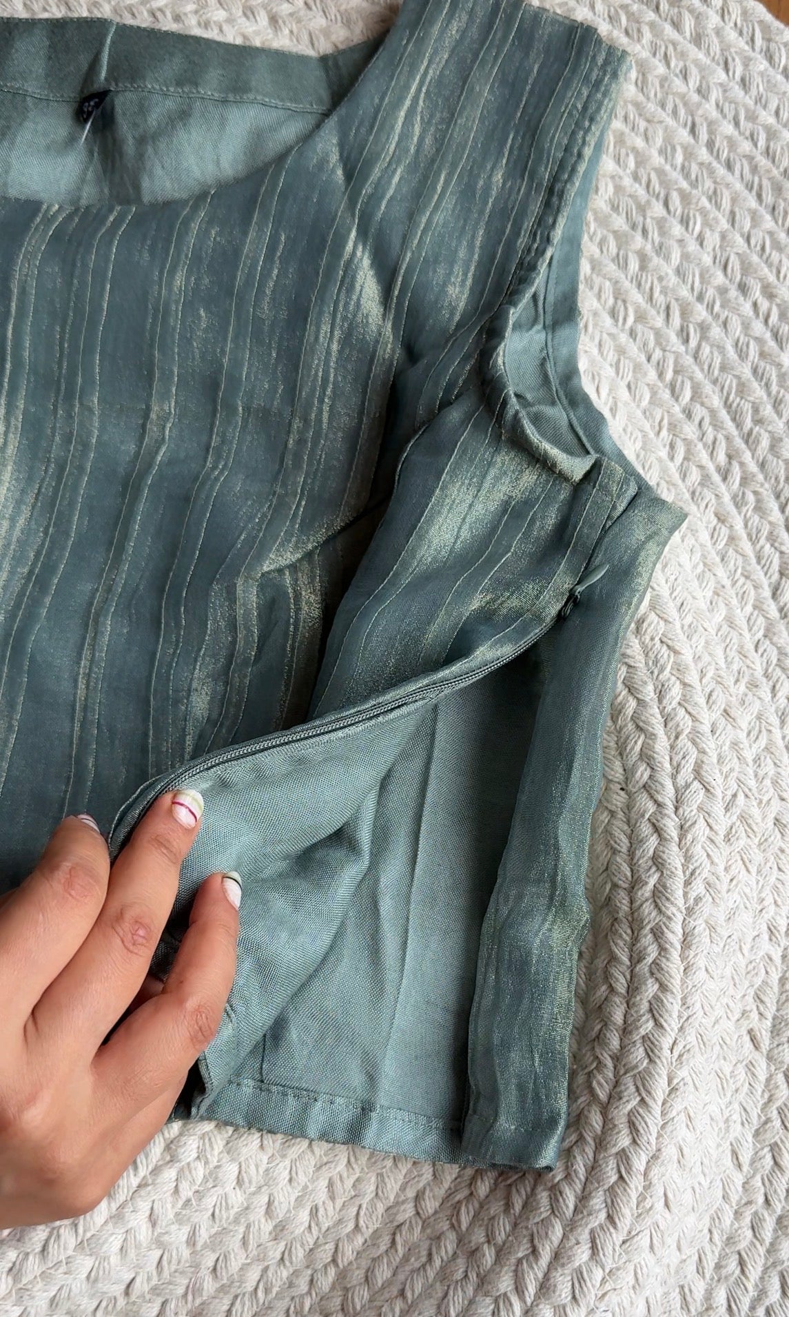 Shraddha  piece hand work Coords- Blue