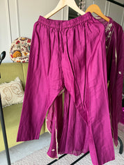 Pratima Mul Chanderi Handwork Dress