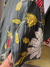 Bhavana Mul Chanderi Patchwork Dress