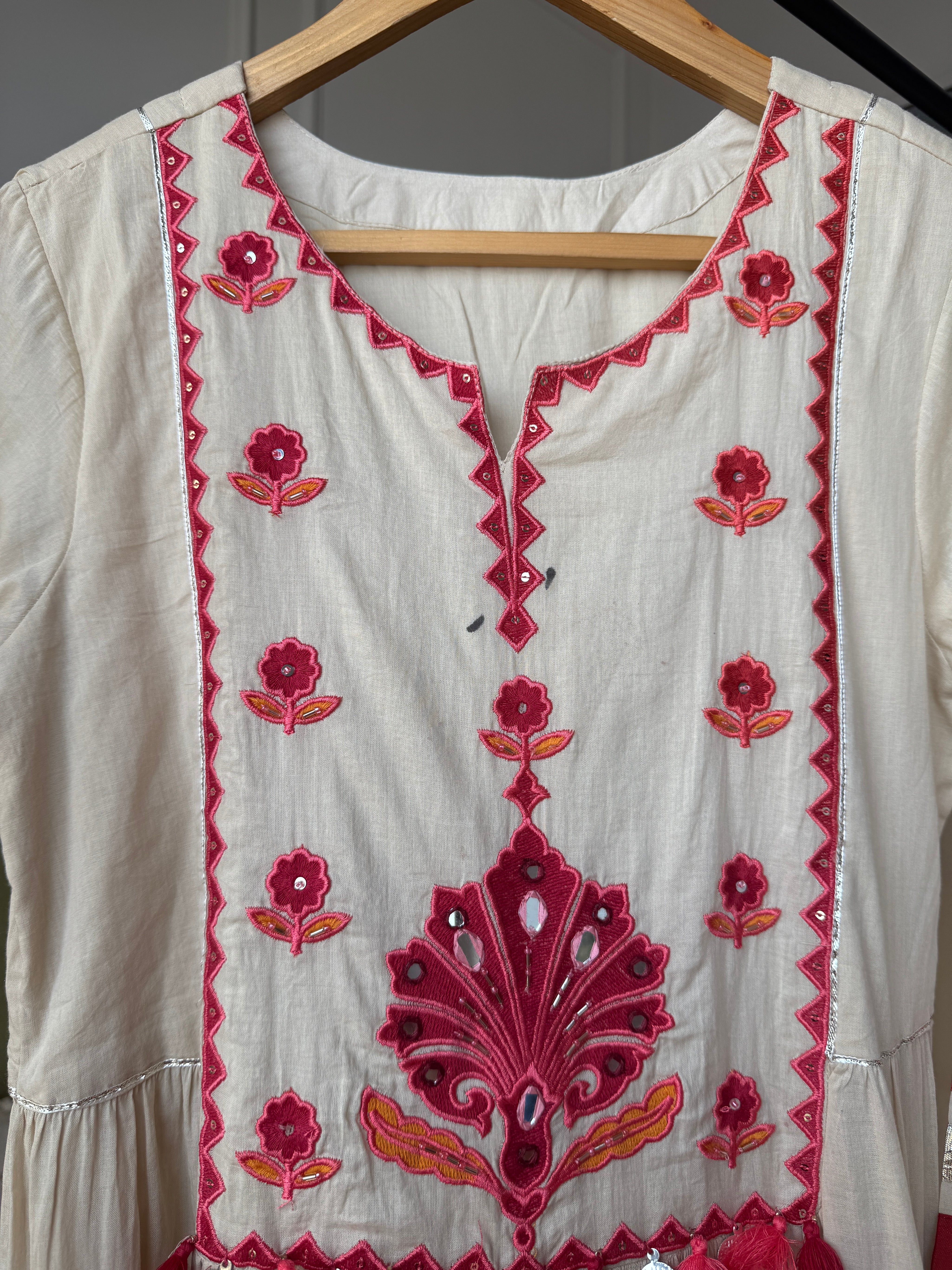 Avni Boho Style Cotton Anarkali