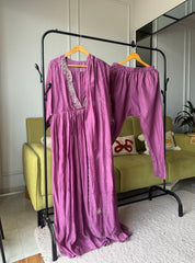 Pralambika Designer neck anarkali dress