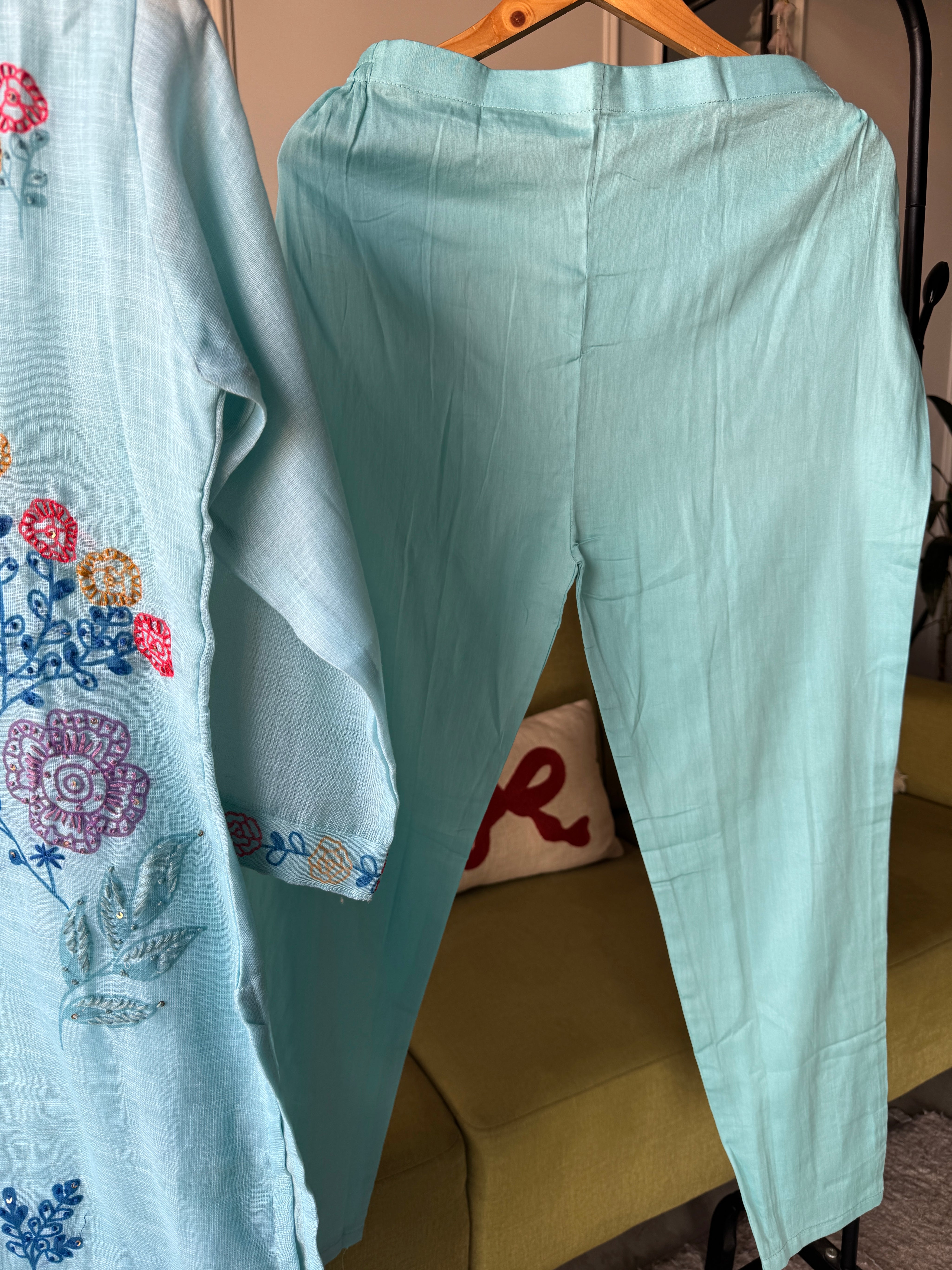 Sheenam Flower Embroided Dress