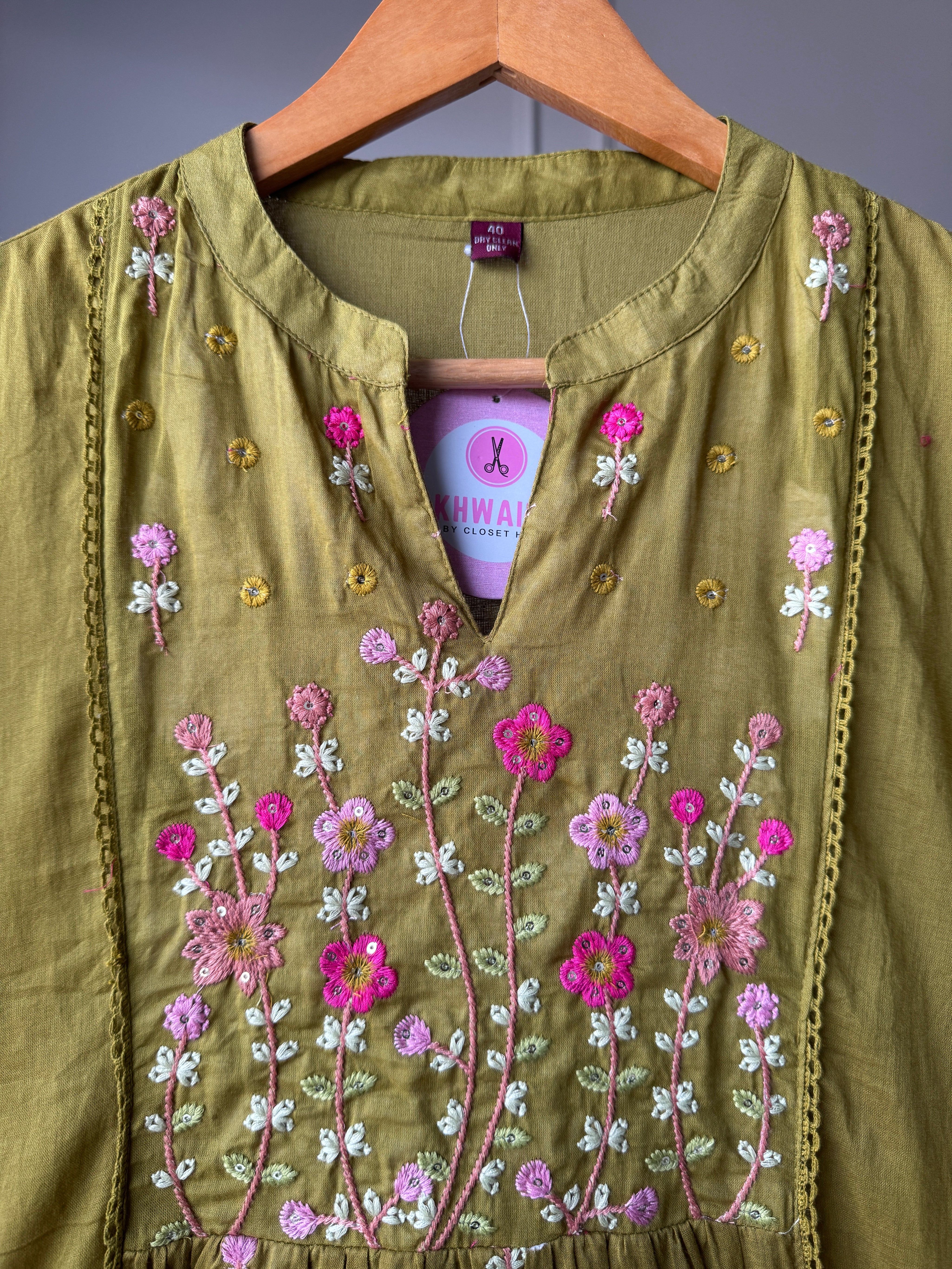 Pratha Embroided Dress