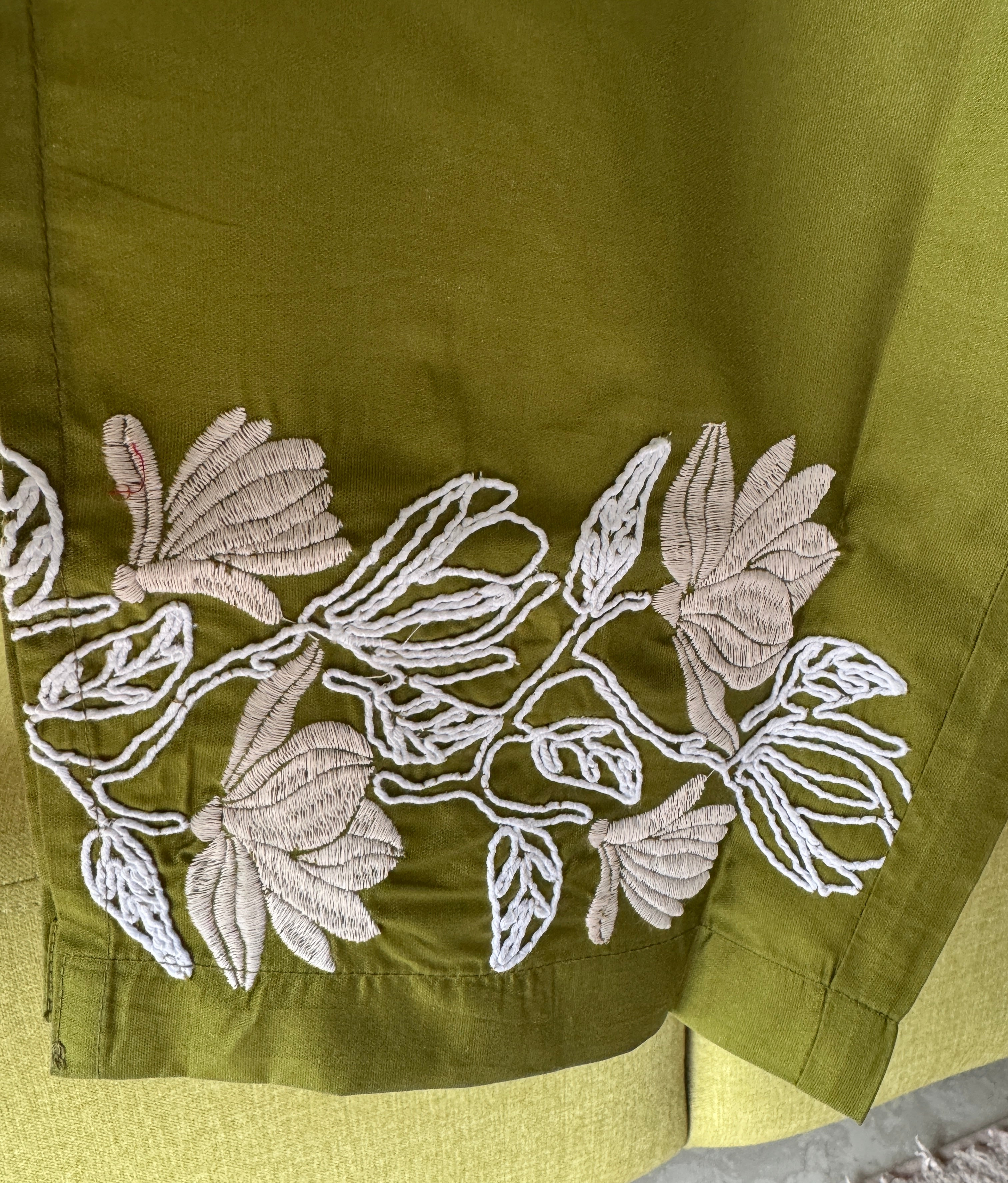 Palak Viscose Chanderi Coord Set