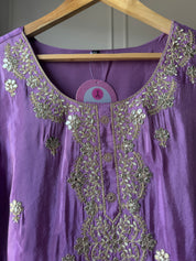 Lavender Sharara set